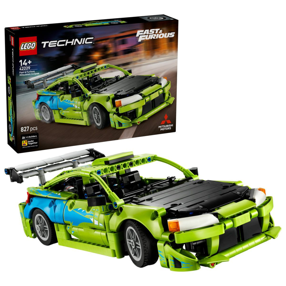 Lego technic masina mitsubishi eclipse din fast and furious 42229 varsta 14 ani -+15 ani [3]