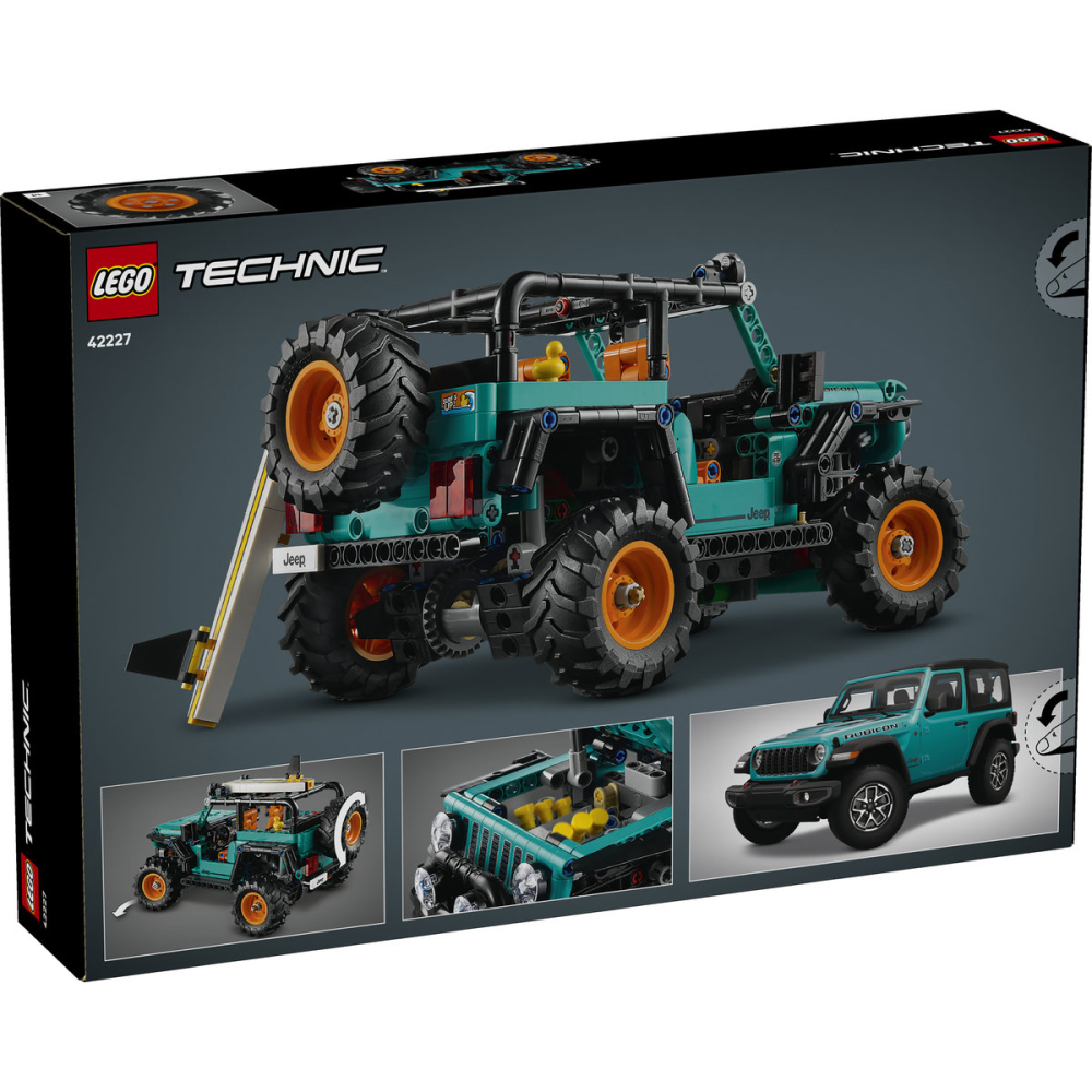  LEGO Technic  SUV-ul Jeep® Wrangler Rubicon varsta  10 + ani [3]