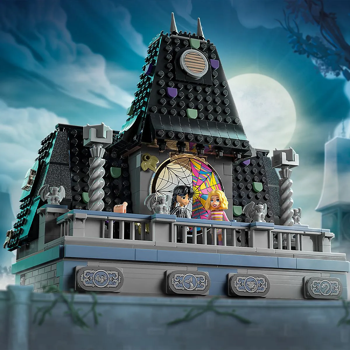 Lego wednesday dormitorul lui wednesday si al lui emid 76781, copii varsta 10 ani pana la 14 ani [8]