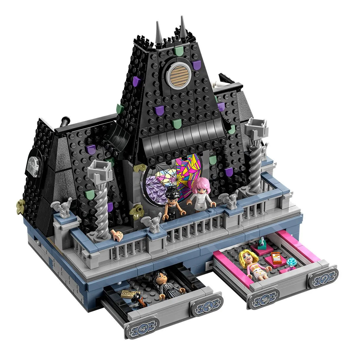 Lego wednesday dormitorul lui wednesday si al lui emid 76781, copii varsta 10 ani pana la 14 ani [2]