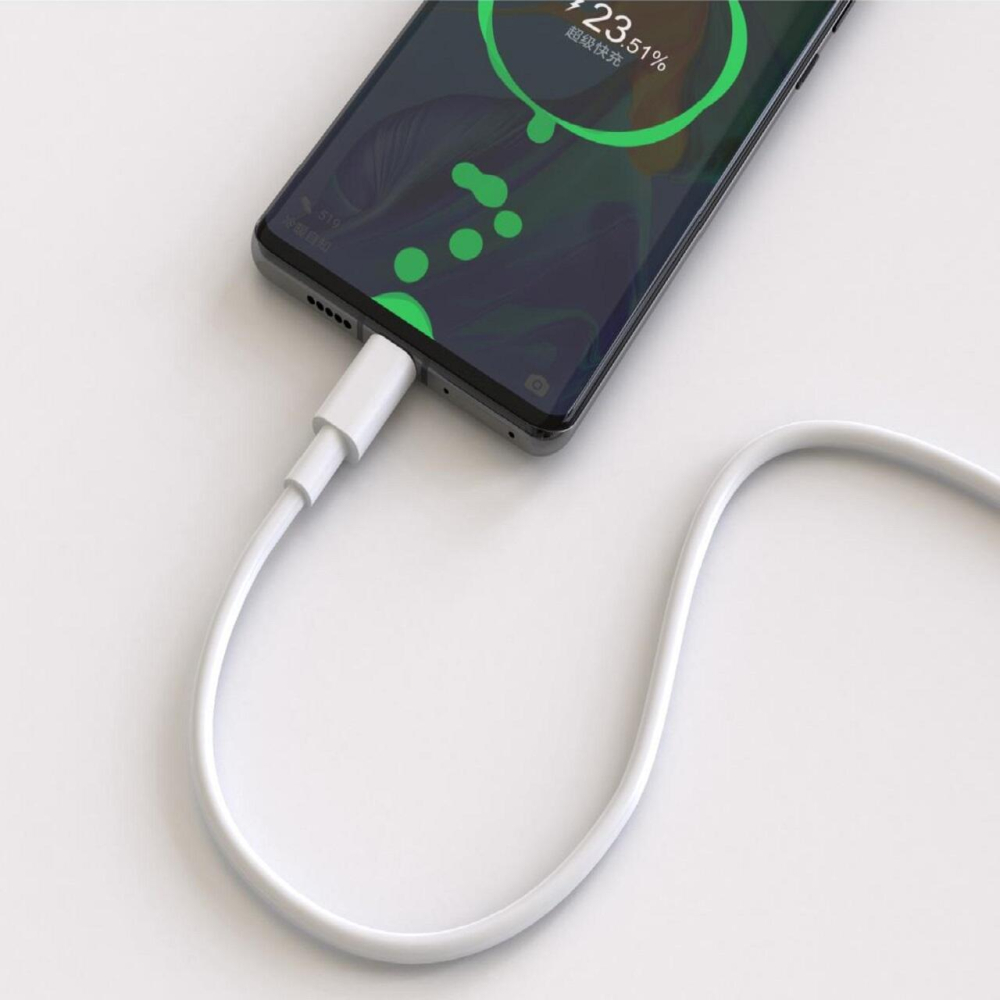 Lemontti Cablu Fast Charge Type-C la Type-C, PD, 100W, 1.2m, Alb [4]