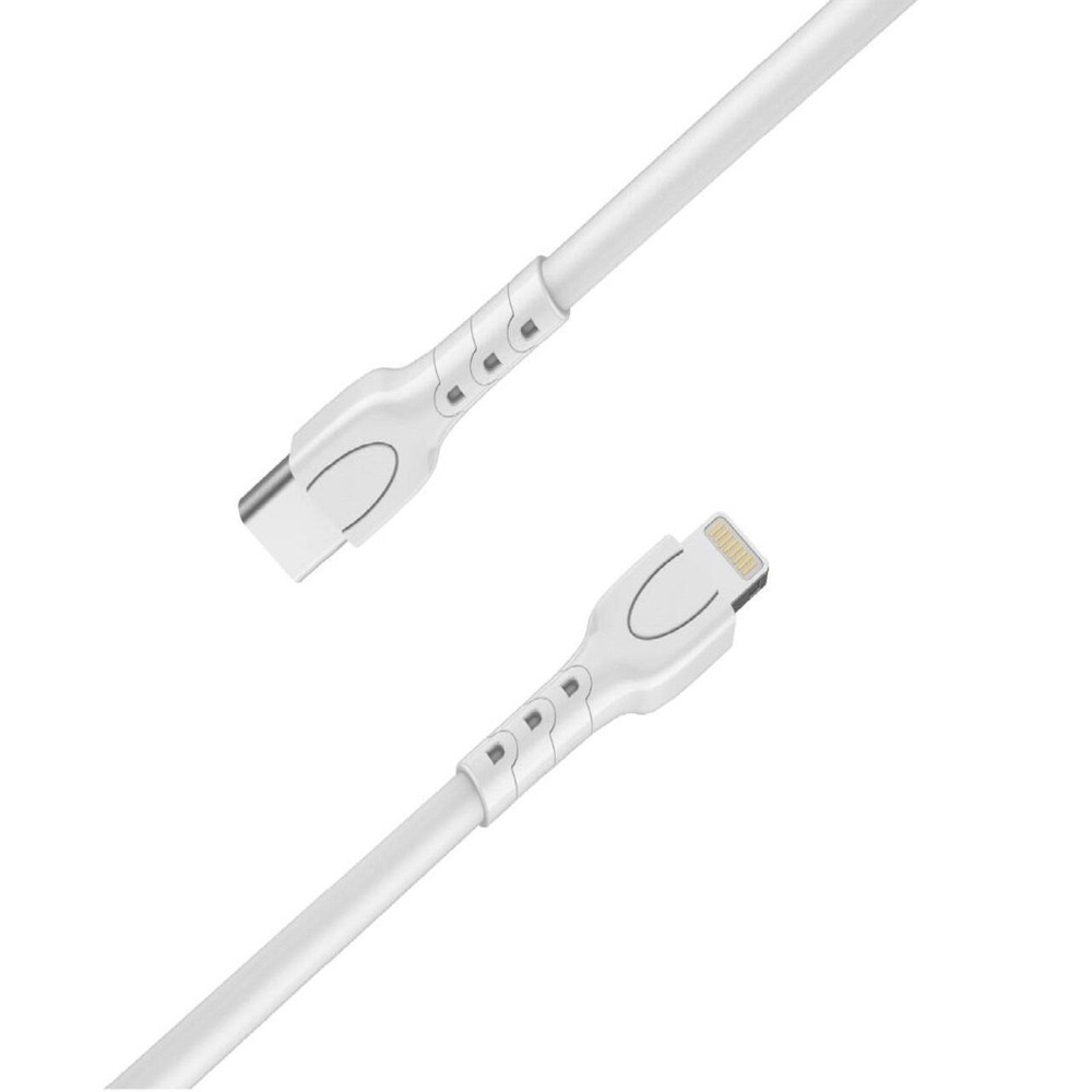 Lemontti Cablu Type-C la tip Lightning, 25W, 0.5m, Alb [2]