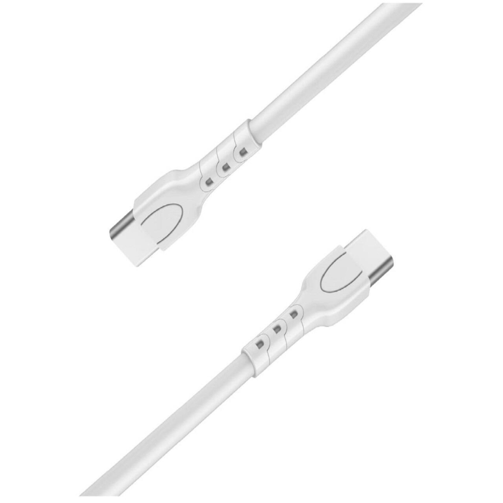 Lemontti Cablu Wind Fast Charge Type-C la Type-C, PD 65W, 0.5m, Alb [1]