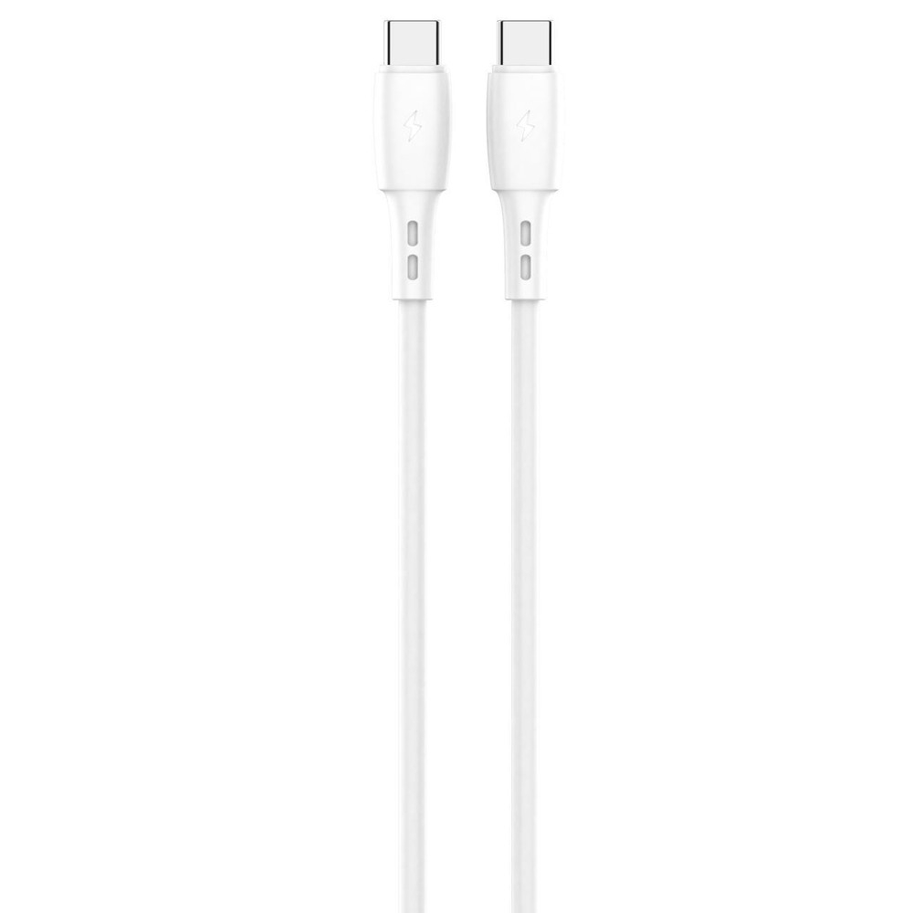 Lemontti Cablu Wind Fast Charge Type-C la Type-C, PD, 65W, 1.2m, Alb [2]