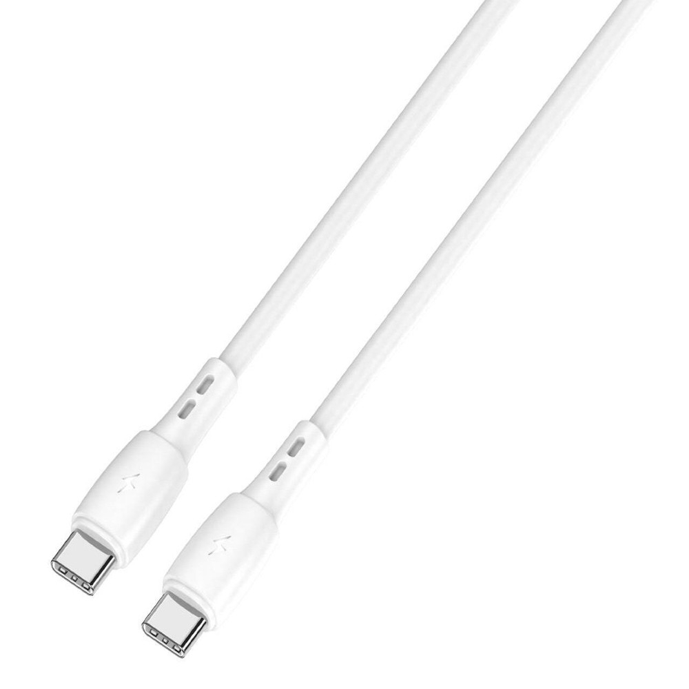Lemontti Cablu Wind Fast Charge Type-C la Type-C, PD, 65W, 1.2m, Alb [6]
