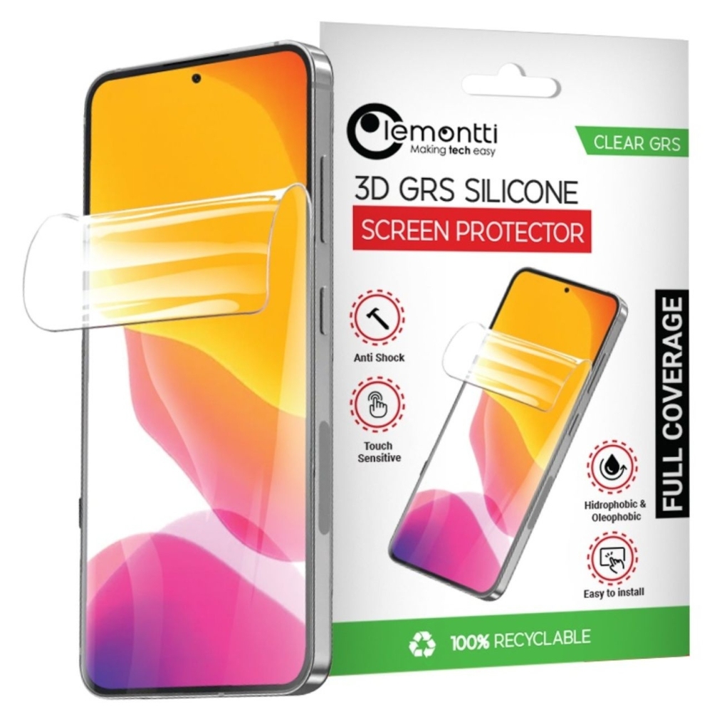 Lemontti Folie Silicon 3D GRS Clear Samsung Galaxy A16 [6]