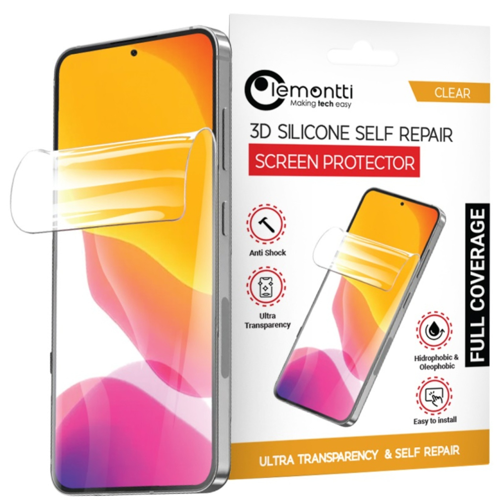 Lemontti Folie Silicon 3D Self-Repair Clear Oppo Reno7 5G [7]