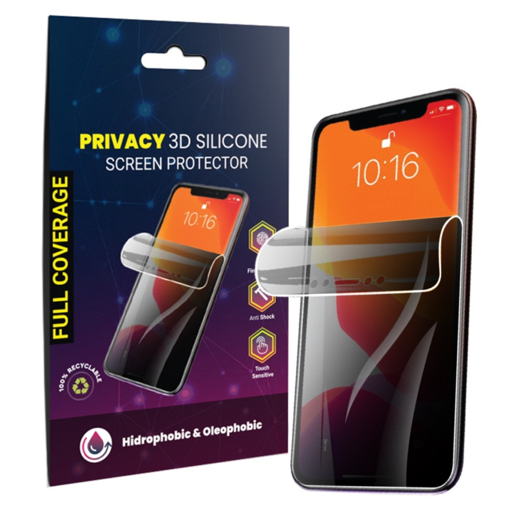 Lemontti Folie Silicon Privacy Samsung Galaxy A12 [7]