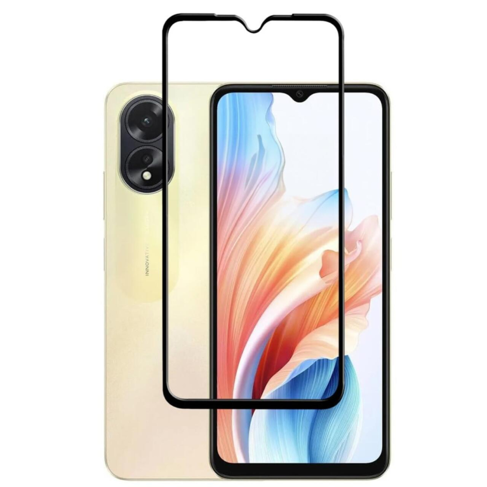 Lemontti Folie Sticla Full Fit Oppo A38 4G Negru [4]