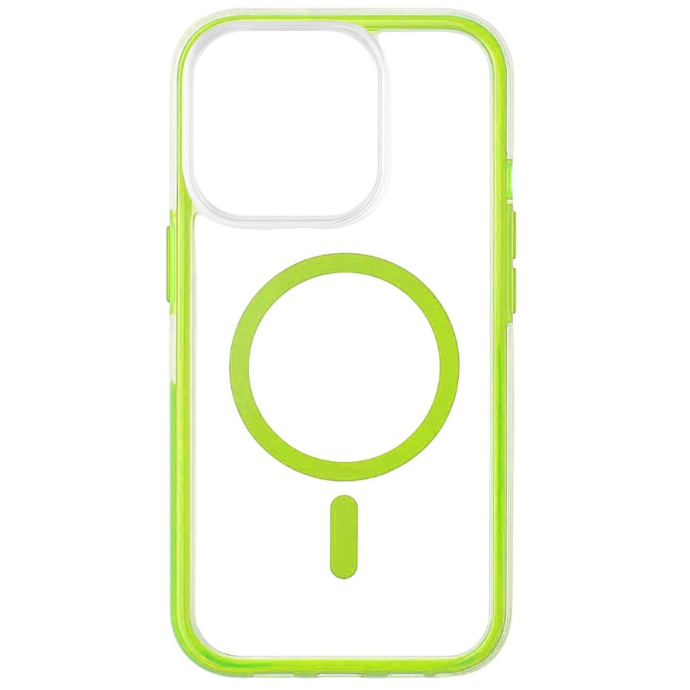 Lemontti Husa Air Bumper MagSafe iPhone 16 Pro Verde [2]