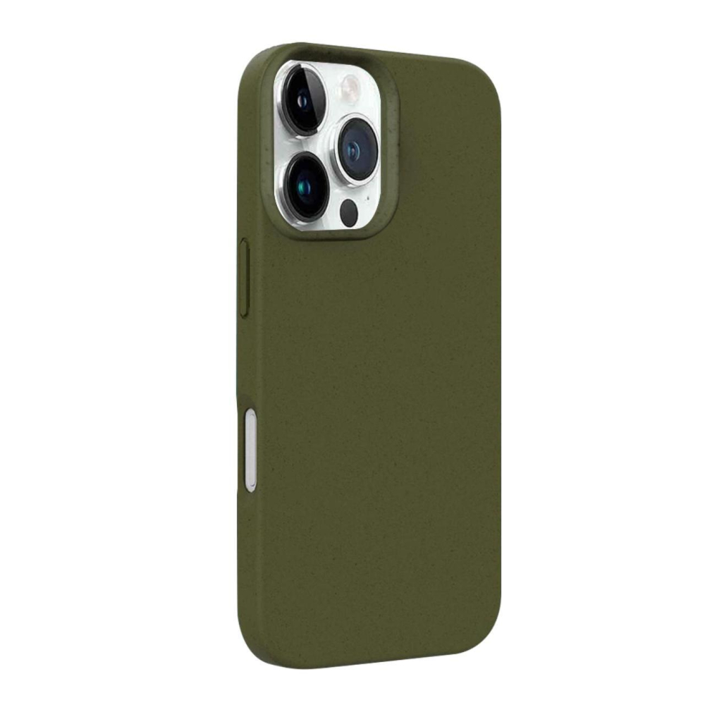 Lemontti Husa Biodegradabila Multiple Color Wheat MagSafe iPhone 16 Pro Max Kaki [1]