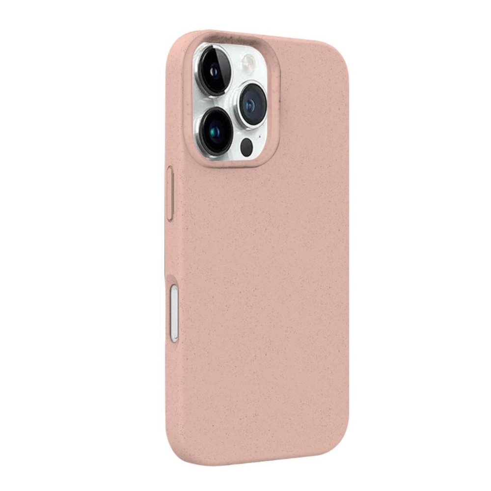 Lemontti Husa Biodegradabila Multiple Color Wheat MagSafe iPhone 16 Pro Max Roz [1]