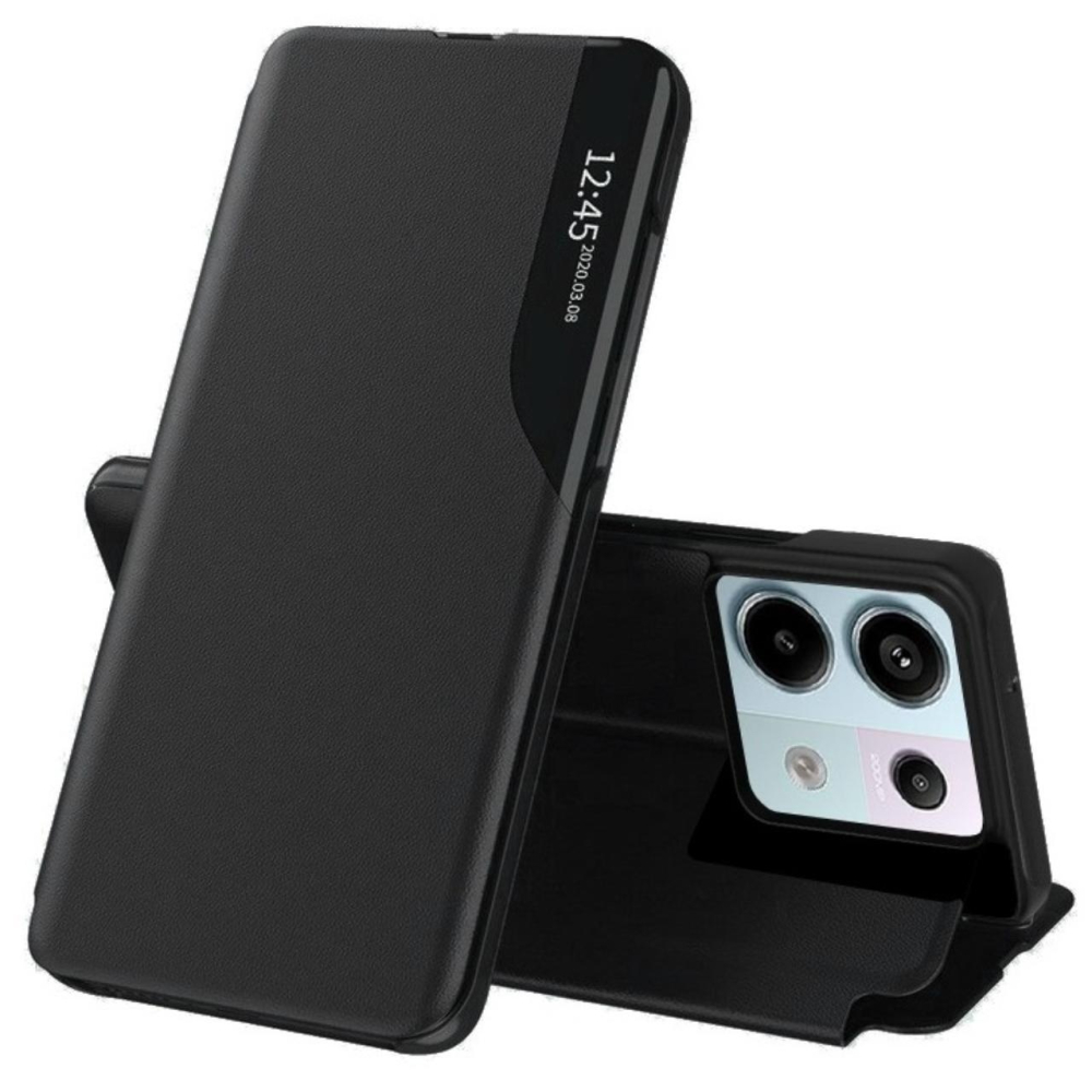 Lemontti Husa Book eFold Series Xiaomi Redmi Note 13 Pro 5G / Poco X6 Negru [6]