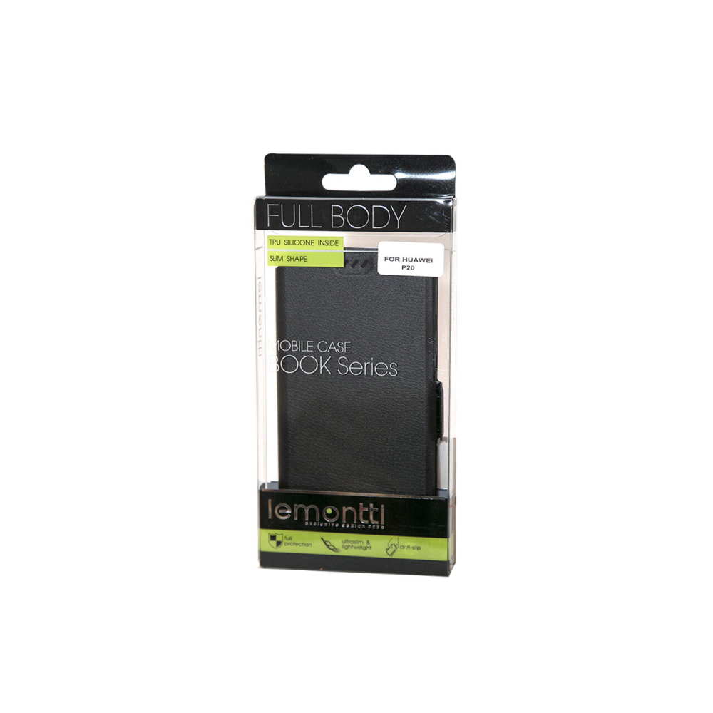 Lemontti Husa Book Elegant Huawei P20 Negru [4]