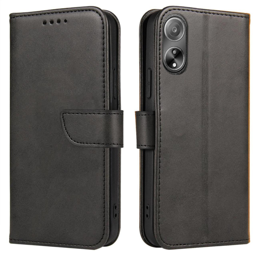 Lemontti Husa Book Magnetic Wallet Oppo A98 Negru [7]