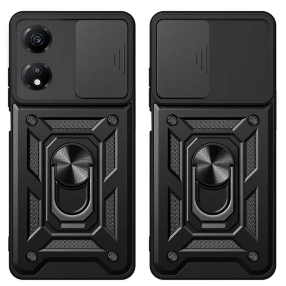 Lemontti Husa CamShield Honor X7b / X7b 5G / 90 Smart Negru [4]