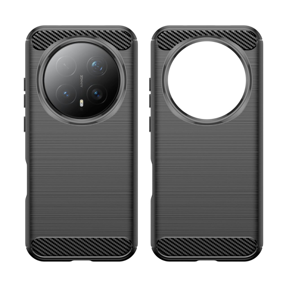 Lemontti Husa Carbon Case Flexible Honor Magic8 Pro Negru [6]