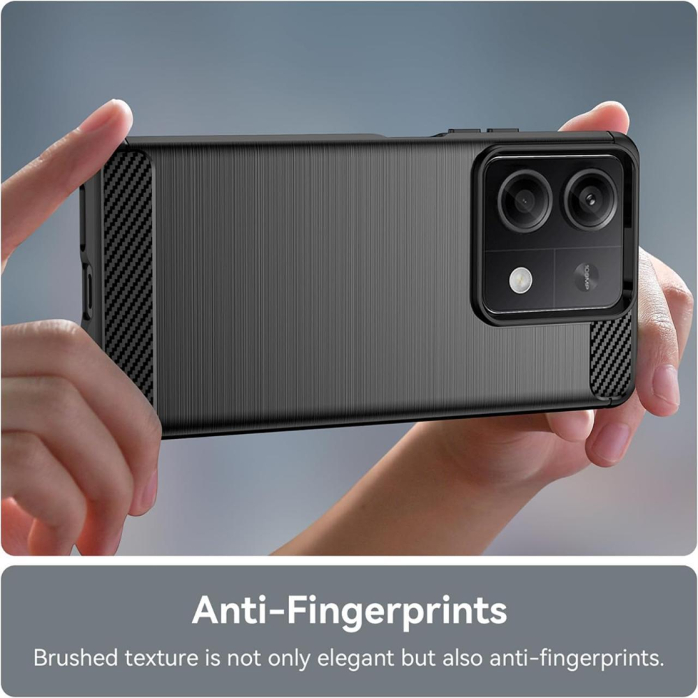 Lemontti Husa Carbon Case Flexible Xiaomi Redmi Note 13 5G Negru [5]