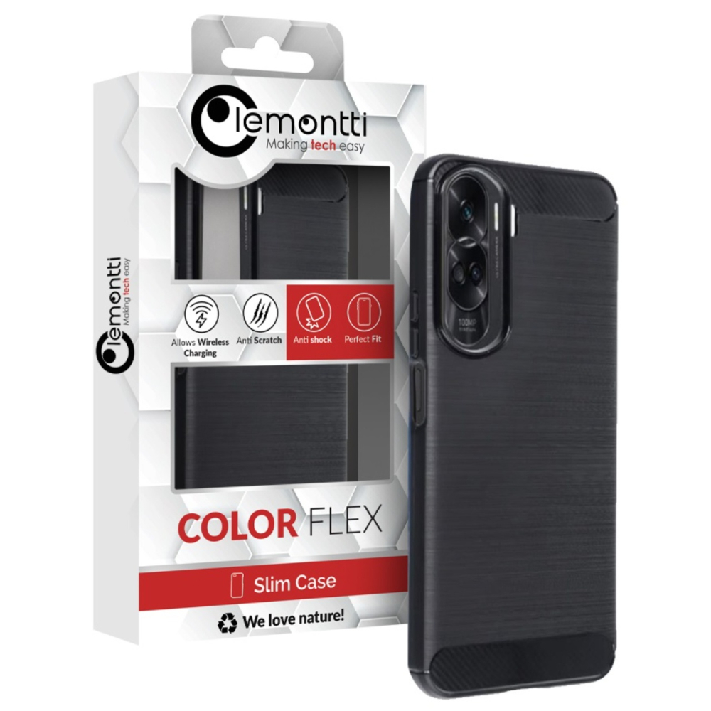 Lemontti Husa Carbon Honor 90 Lite Negru [3]