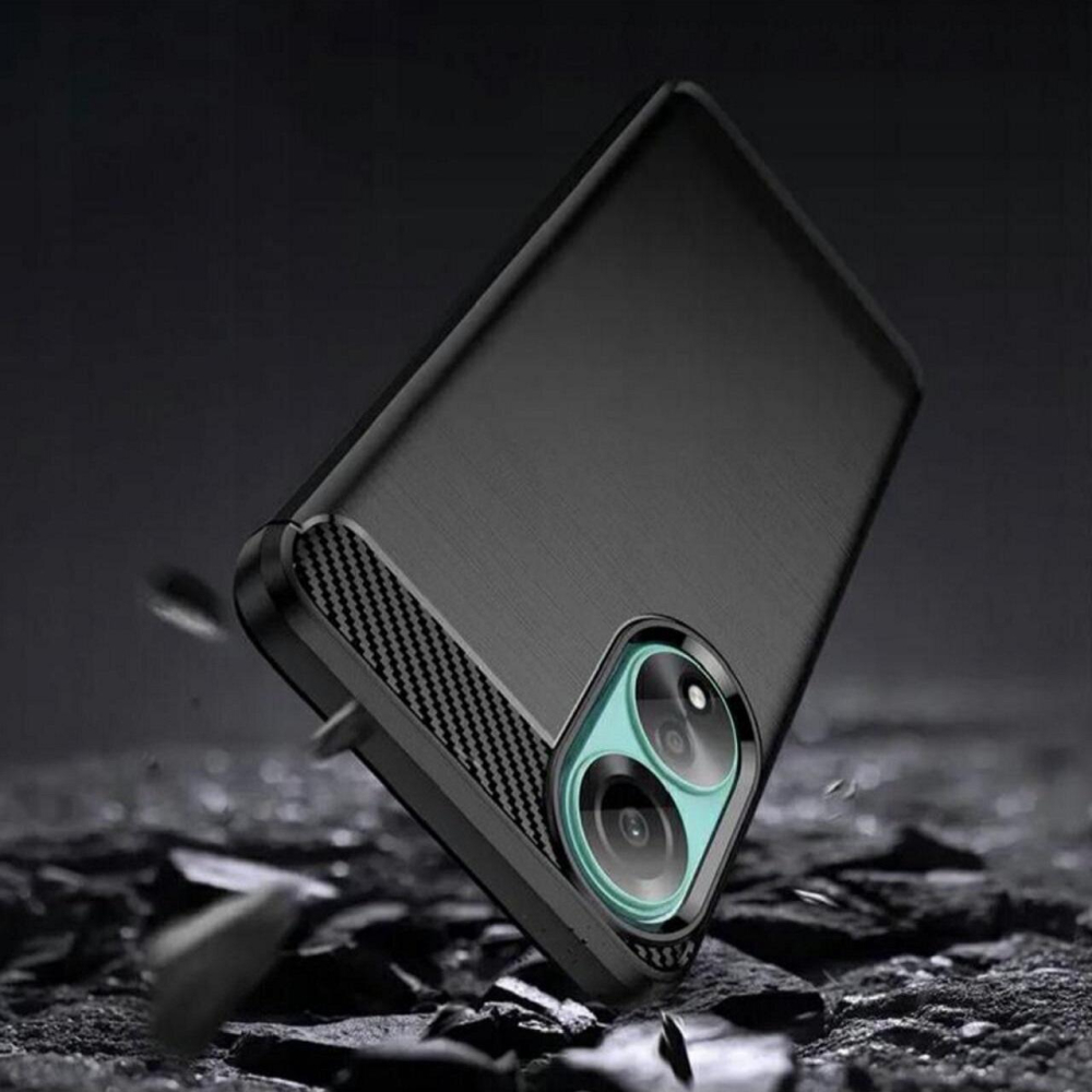 Lemontti Husa Carbon Pro Oppo A18 / A38 4G Negru [2]