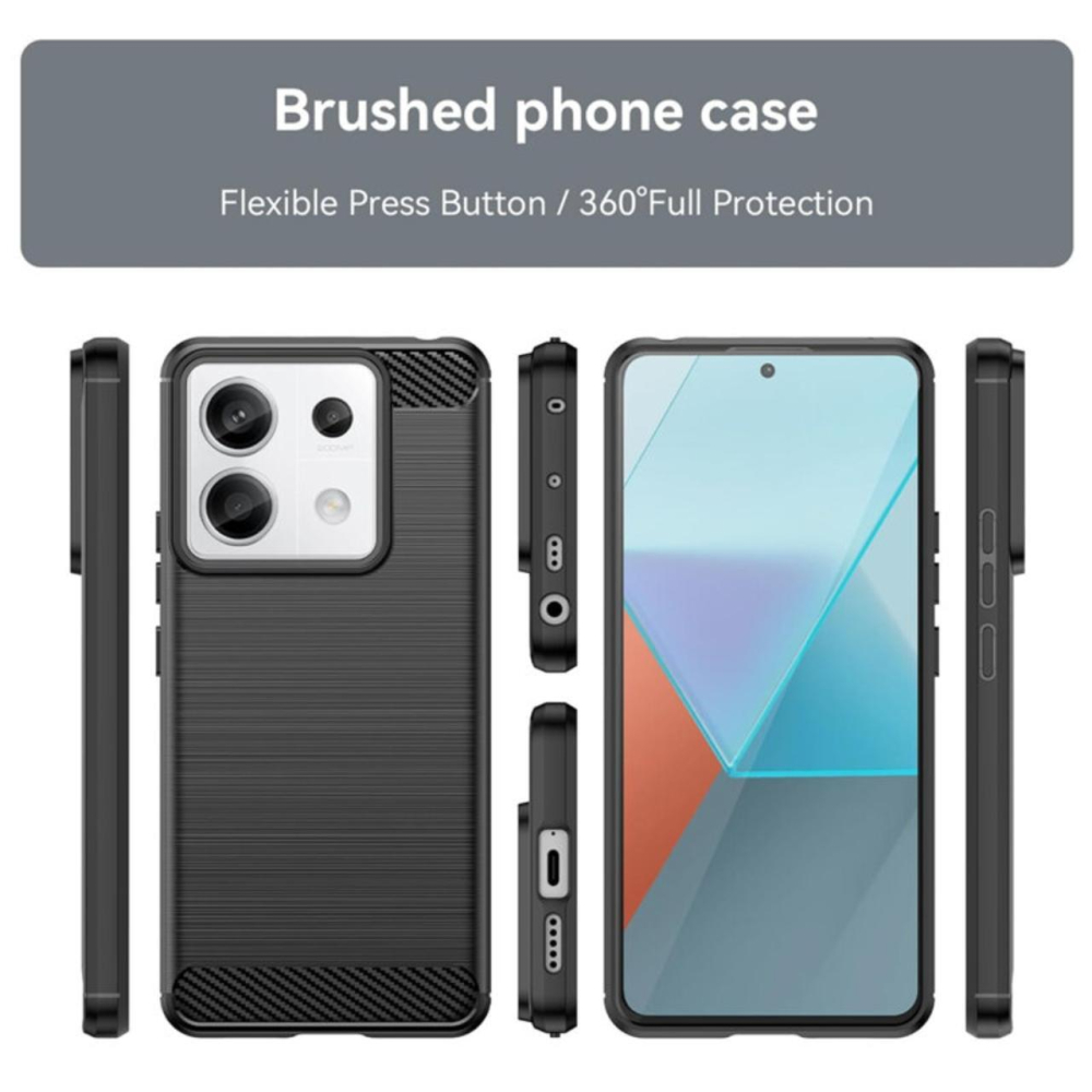 Lemontti Husa Carbon Pro Xiaomi Redmi Note 13 5G Negru [2]