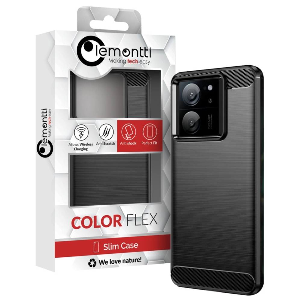 Lemontti Husa Carbon Xiaomi 13T Pro Negru [7]