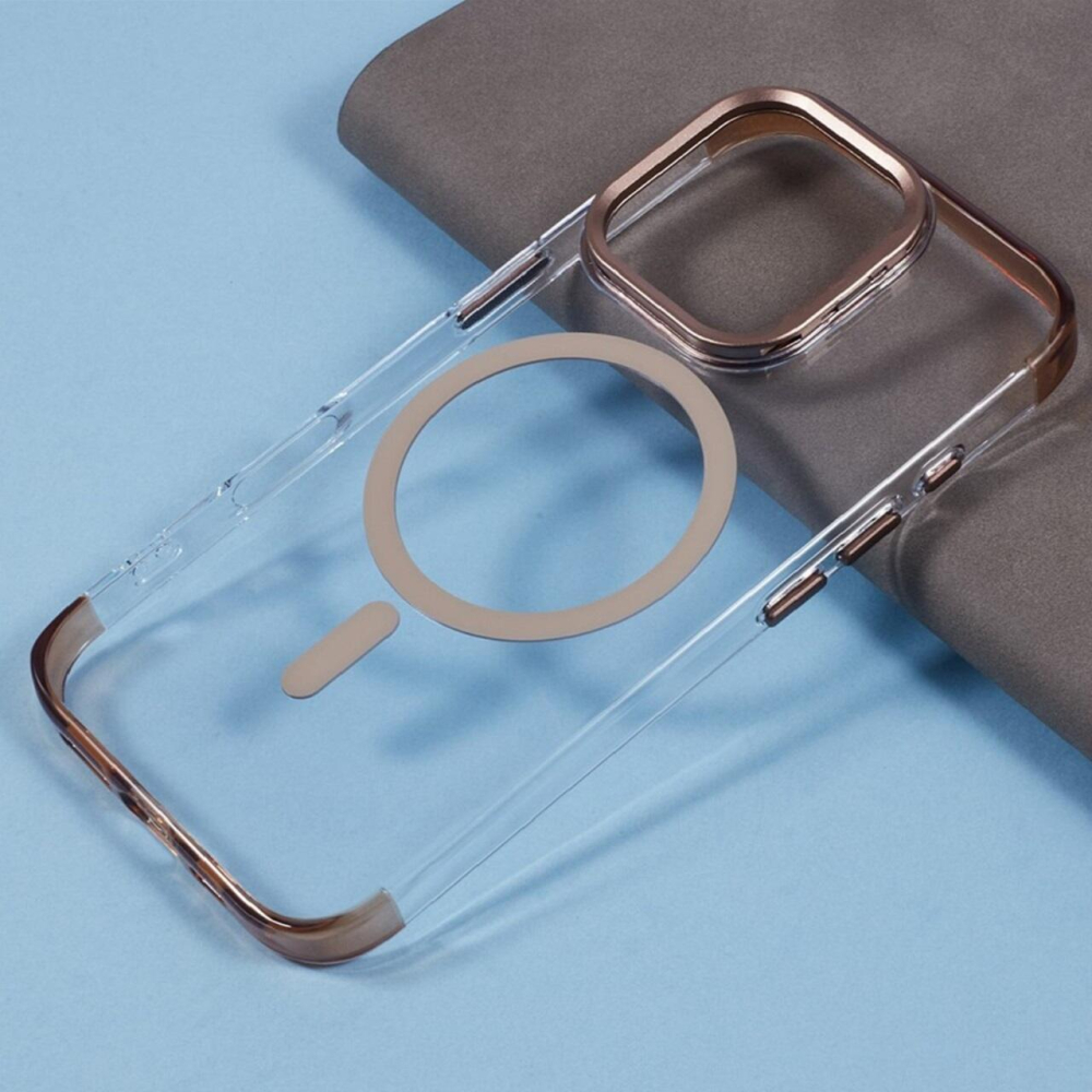 Lemontti Husa Clear Shield iPhone 16 Pro Portocaliu [4]