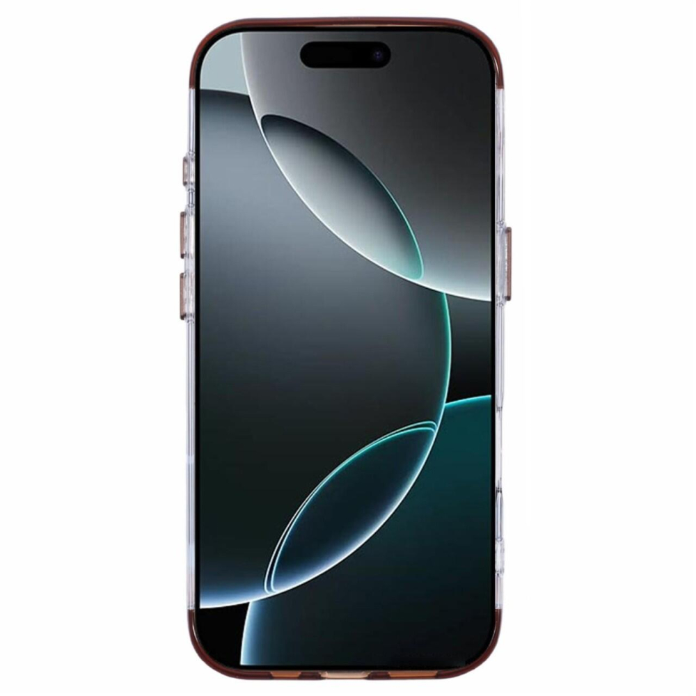 Lemontti Husa Clear Shield iPhone 16 Pro Portocaliu [2]