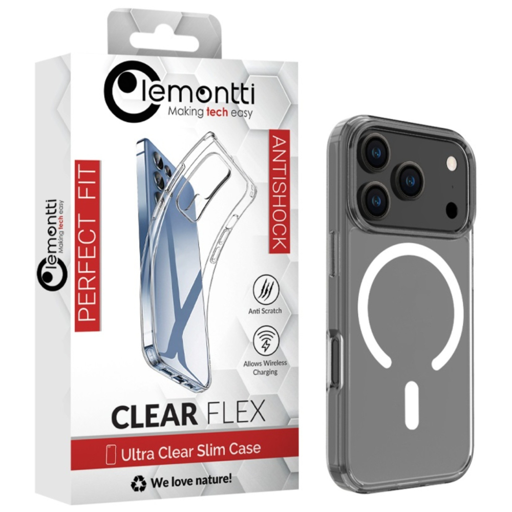Lemontti Husa Clear Shield Magsafe iPhone 17 Pro Transparent [4]
