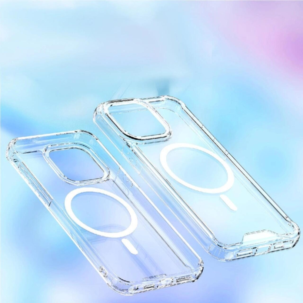 Lemontti Husa Corner MagSafe iPhone 16 Pro Transparent [6]