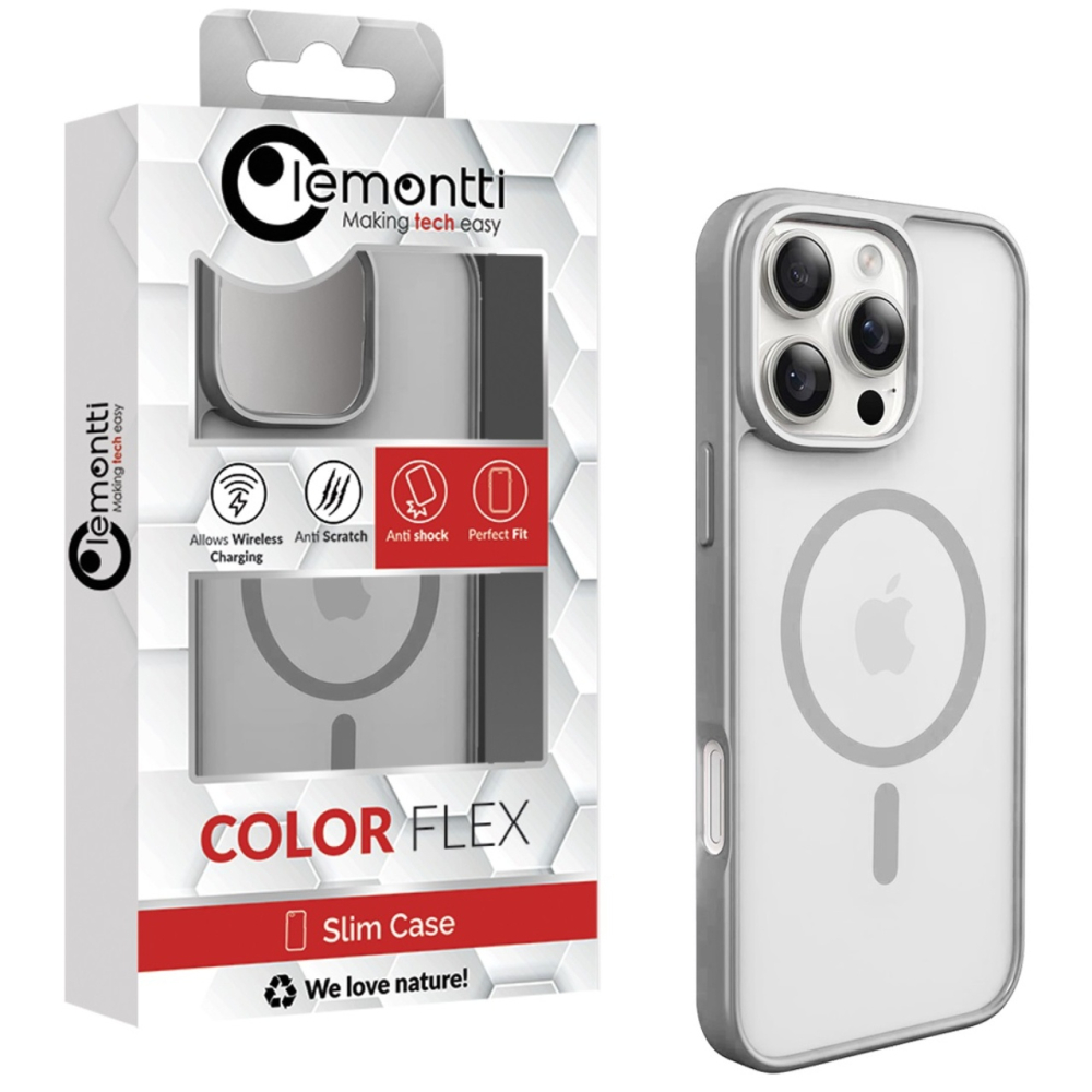 Lemontti Husa EliteGuard Magsafe iPhone 16 Pro Gri [3]
