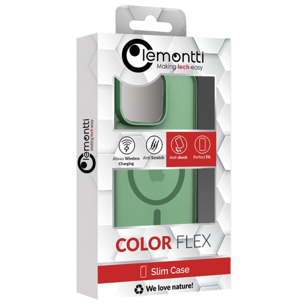 Lemontti Husa EliteGuard Magsafe iPhone 16 Pro Max Verde [2]