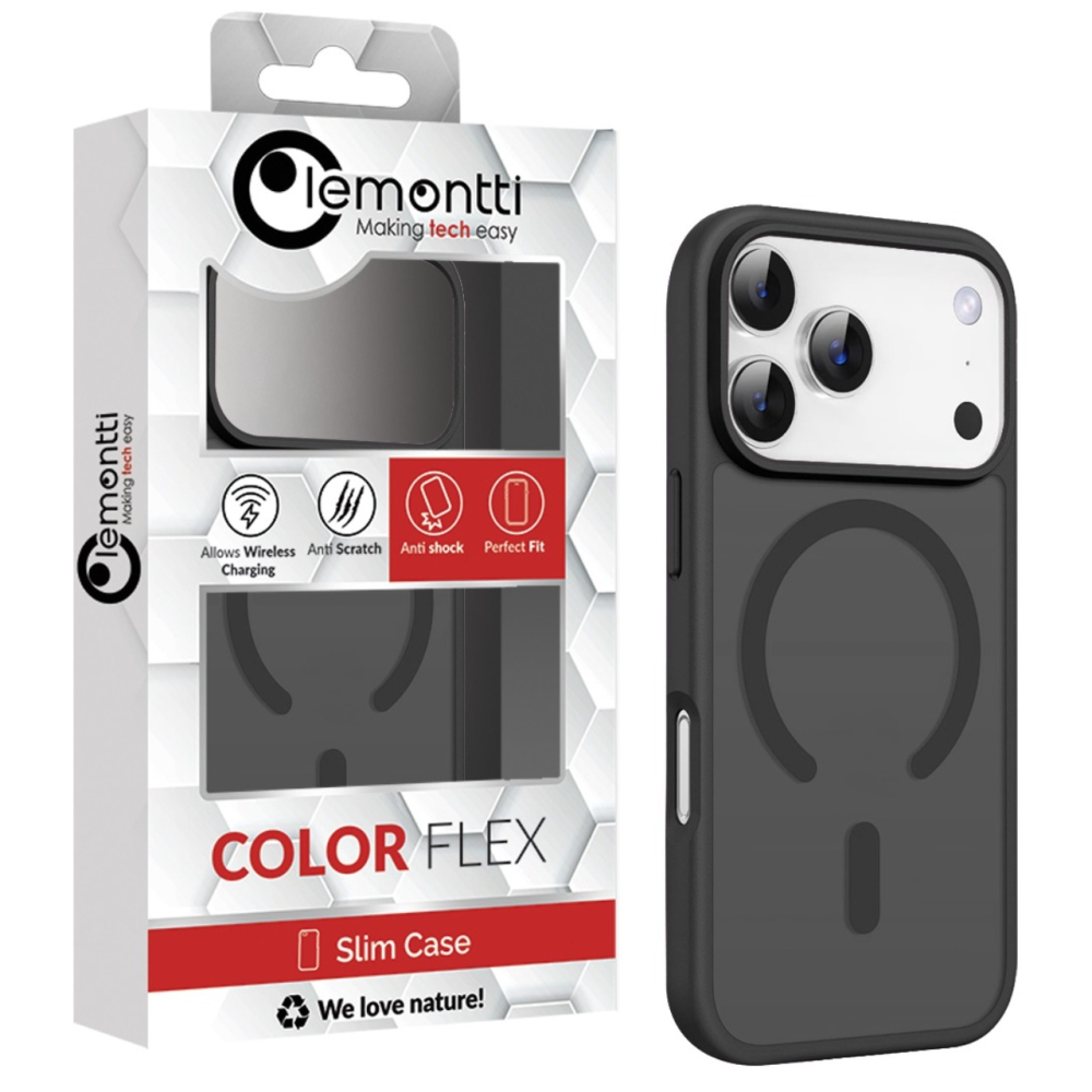 Lemontti Husa EliteGuard Magsafe iPhone 17 Pro Max Negru [3]