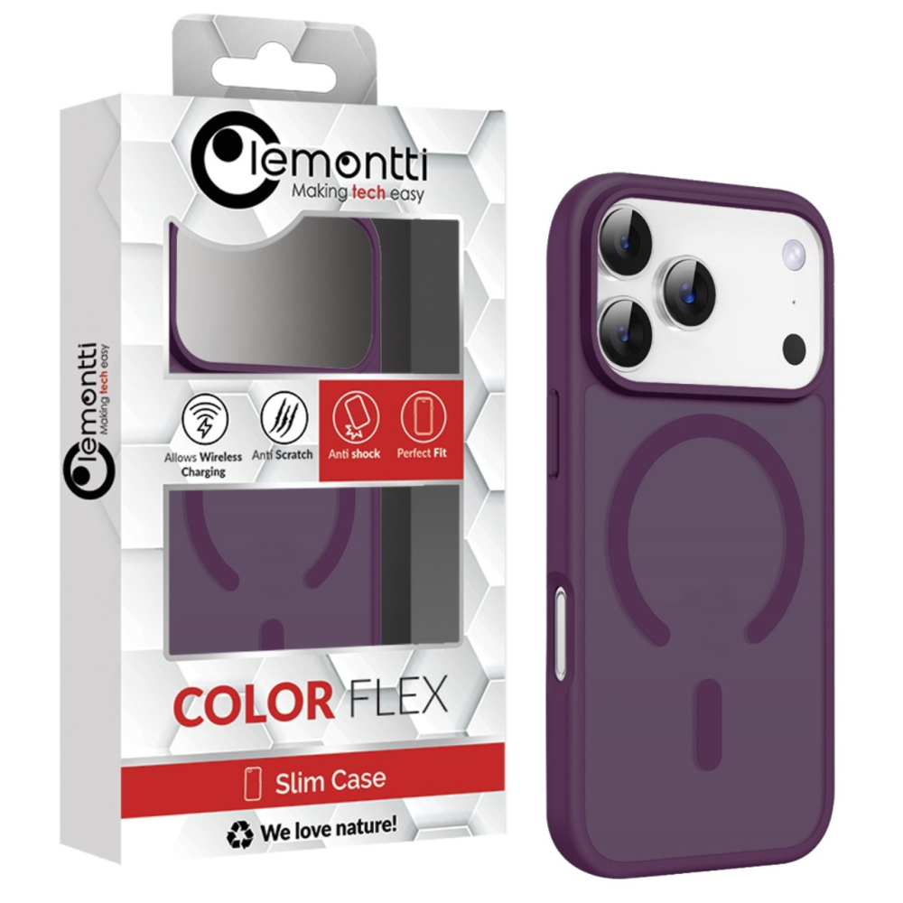Lemontti Husa EliteGuard Magsafe iPhone 17 Pro Mov [3]