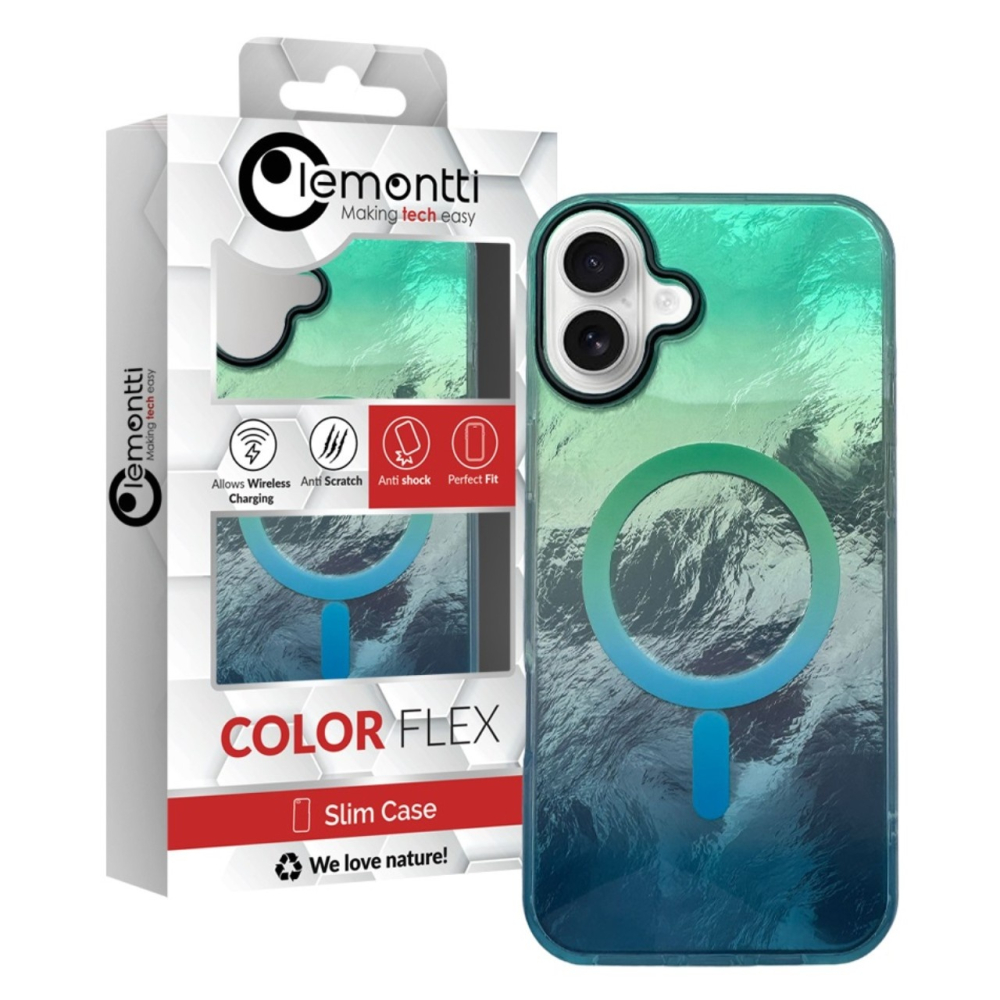 Lemontti Husa Glacier Magsafe Case iPhone 16 Plus Multicolor [3]