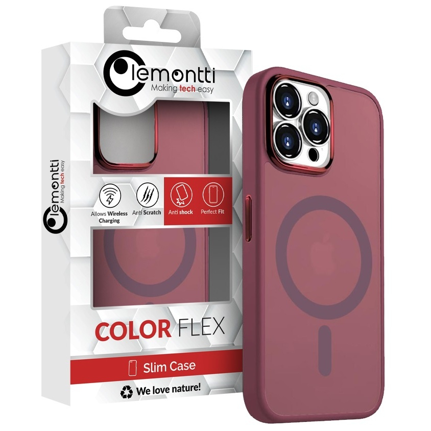 Lemontti Husa Guardian Magsafe iPhone 15 Pro Transparent / Violet [3]