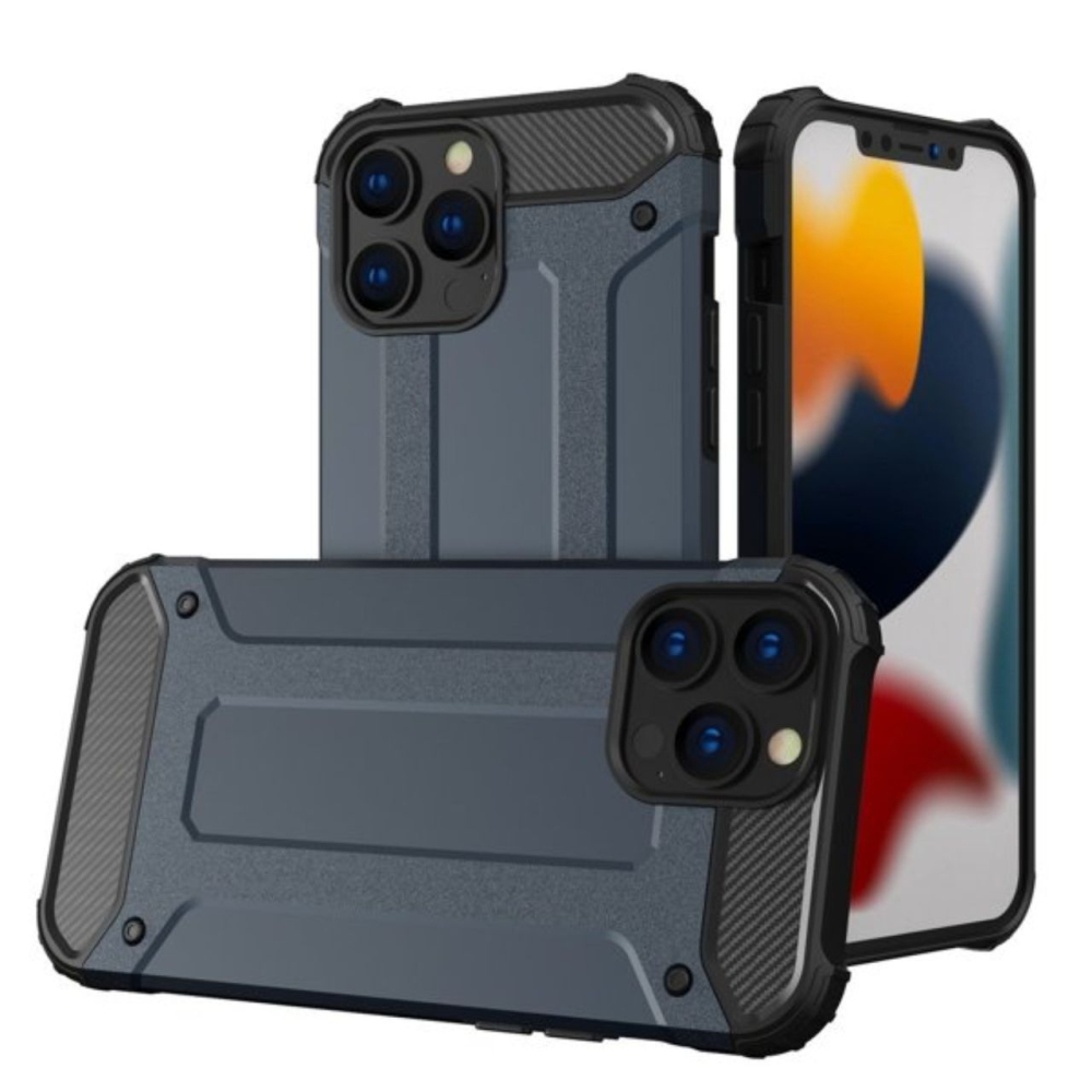 Lemontti Husa Hybrid Armor iPhone 14 Pro Albastru [3]