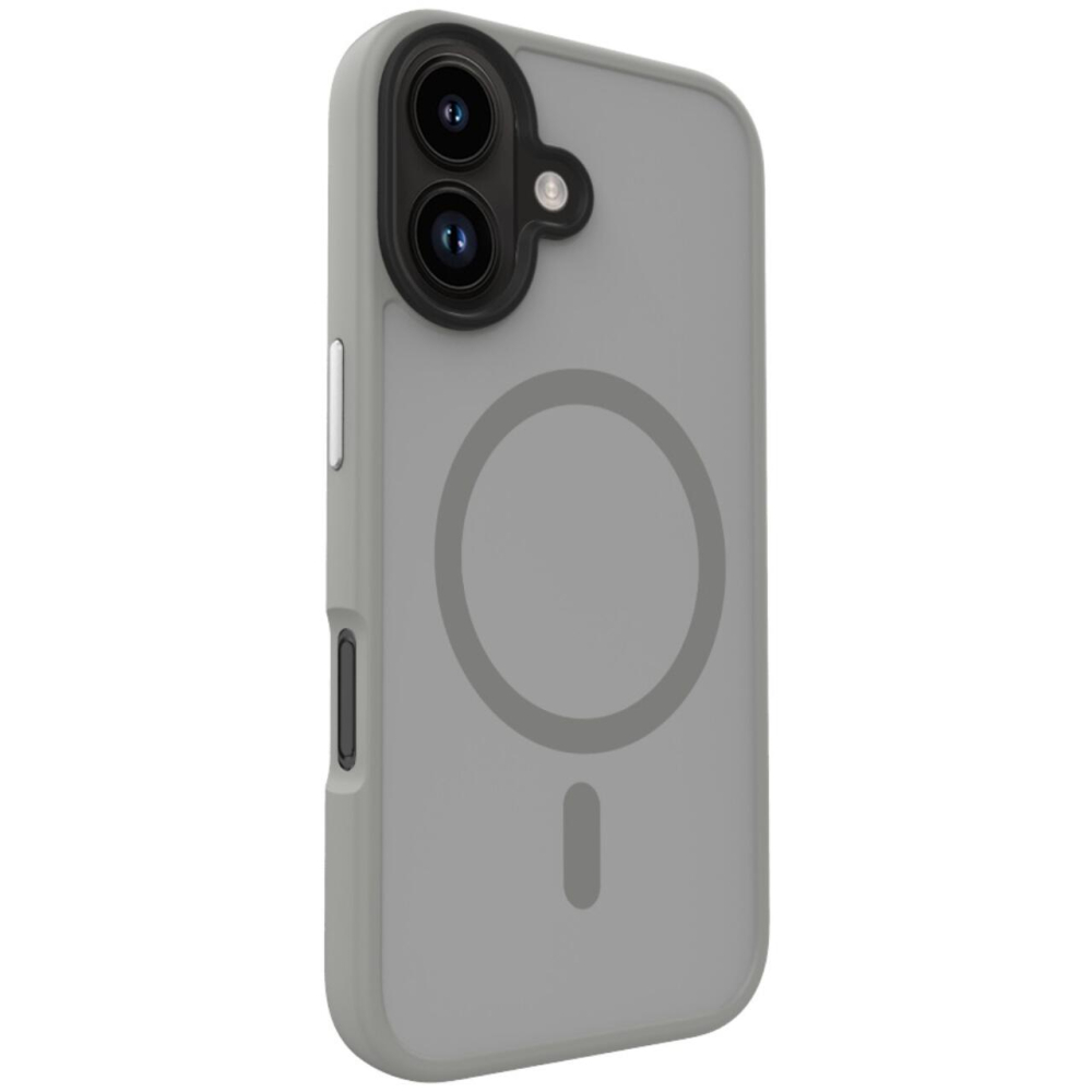 Lemontti Husa Hybrid MagSafe iPhone 16 Gri [2]