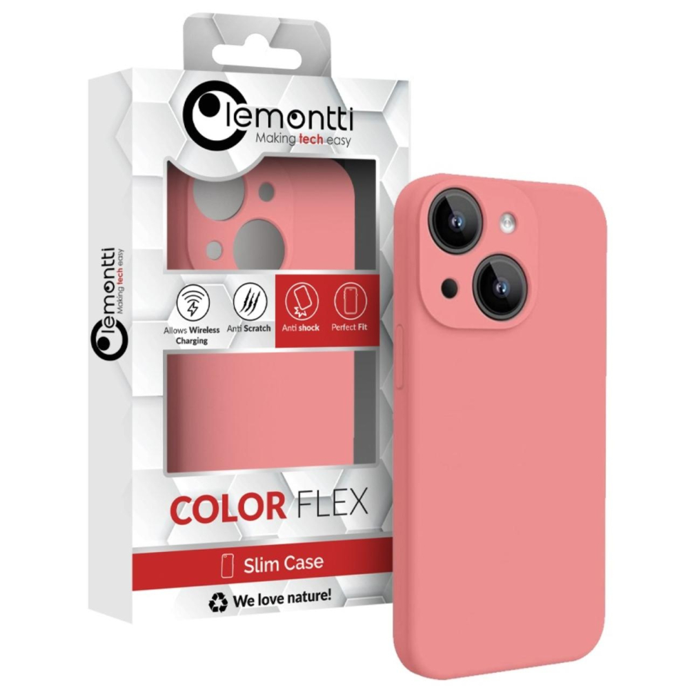 Lemontti Husa Liquid Silicon MagCharge iPhone 15 Crem (protectie 360°, material fin, captusit cu microfibra) [5]