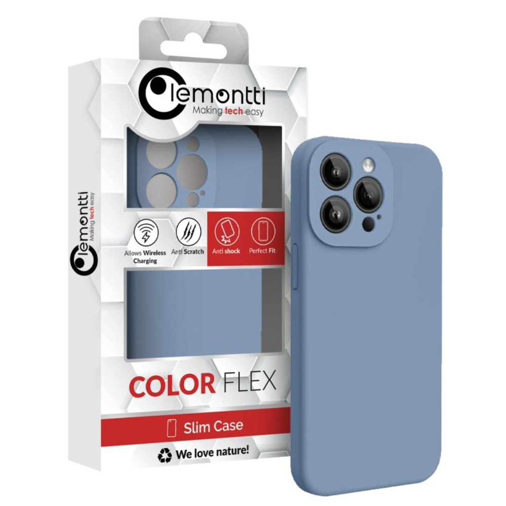 Lemontti Husa Liquid Silicon MagCharge iPhone 15 Pro Max Gri (protectie 360°, material fin, captusit cu microfibra) [5]