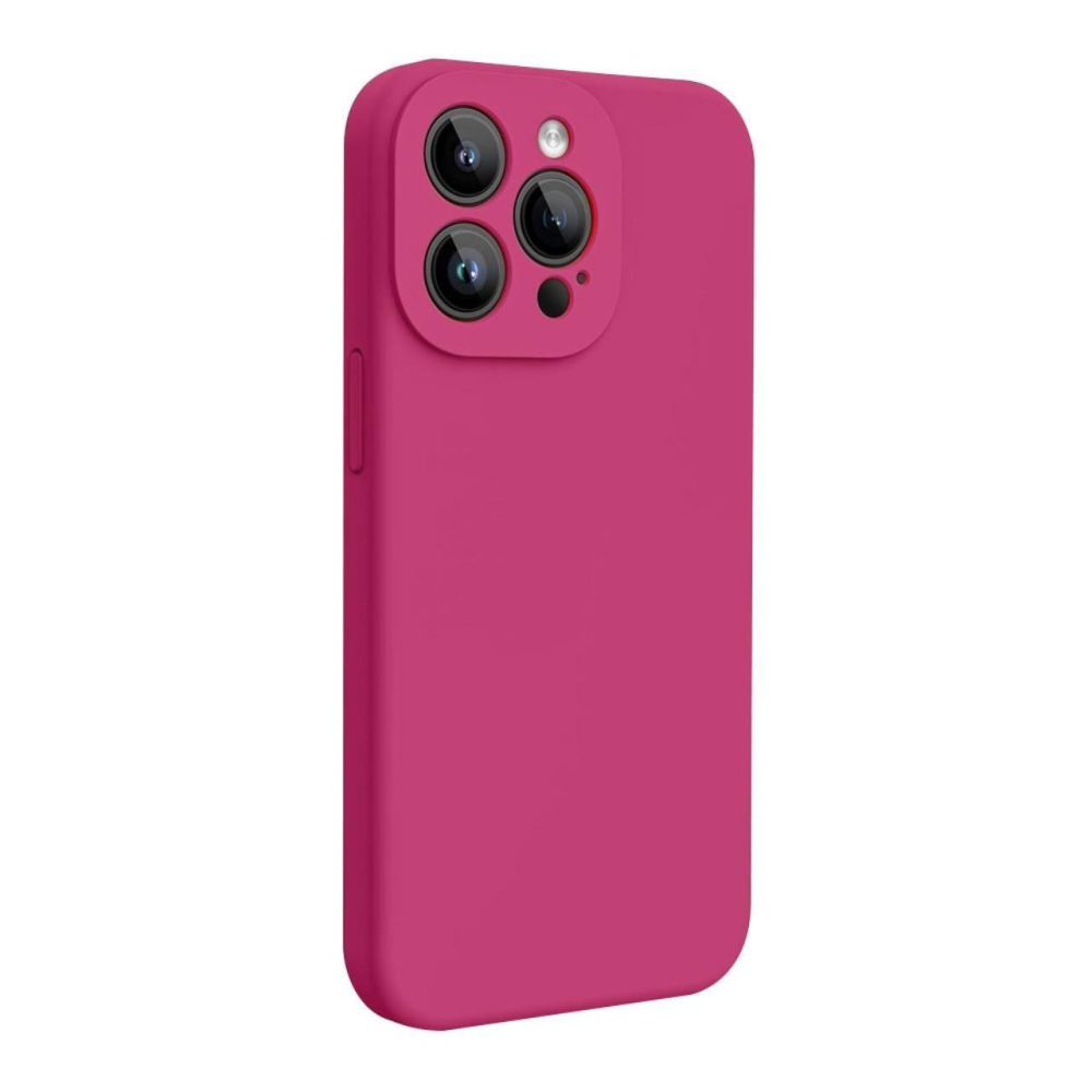 Lemontti Husa Liquid Silicon MagCharge iPhone 15 Pro Max Roze (protectie 360°, material fin, captusit cu microfibra) [5]