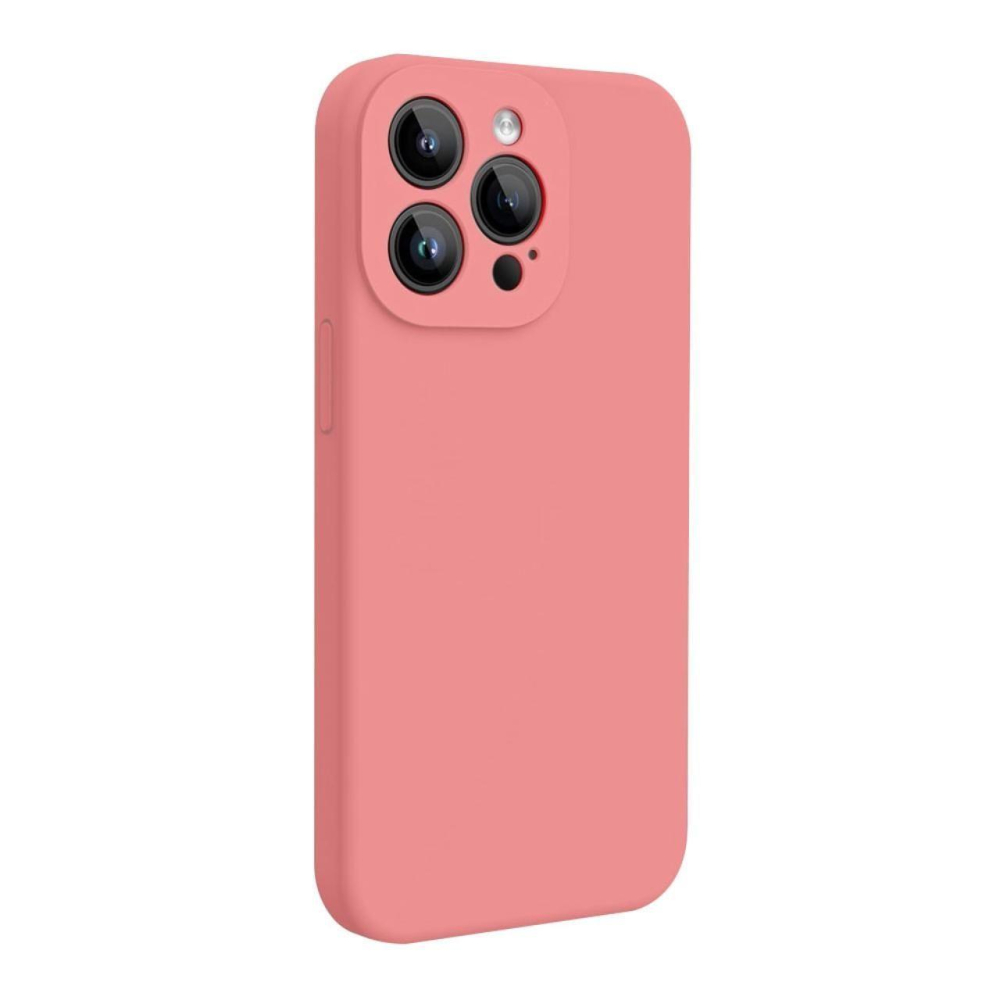Lemontti Husa Liquid Silicon MagCharge iPhone 15 Pro Roz (protectie 360°, material fin, captusit cu microfibra) [5]