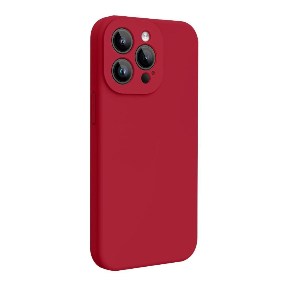 Lemontti Husa Liquid Silicon MagCharge iPhone 15 Pro Visiniu (protectie 360°, material fin, captusit cu microfibra) [4]