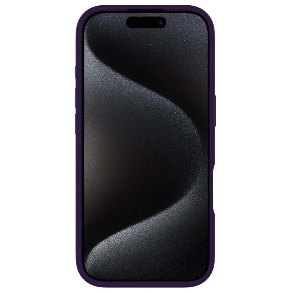 Lemontti Husa Liquid Silicon MagSafe iPhone 16 Pro Max, cu suport, Mov [3]
