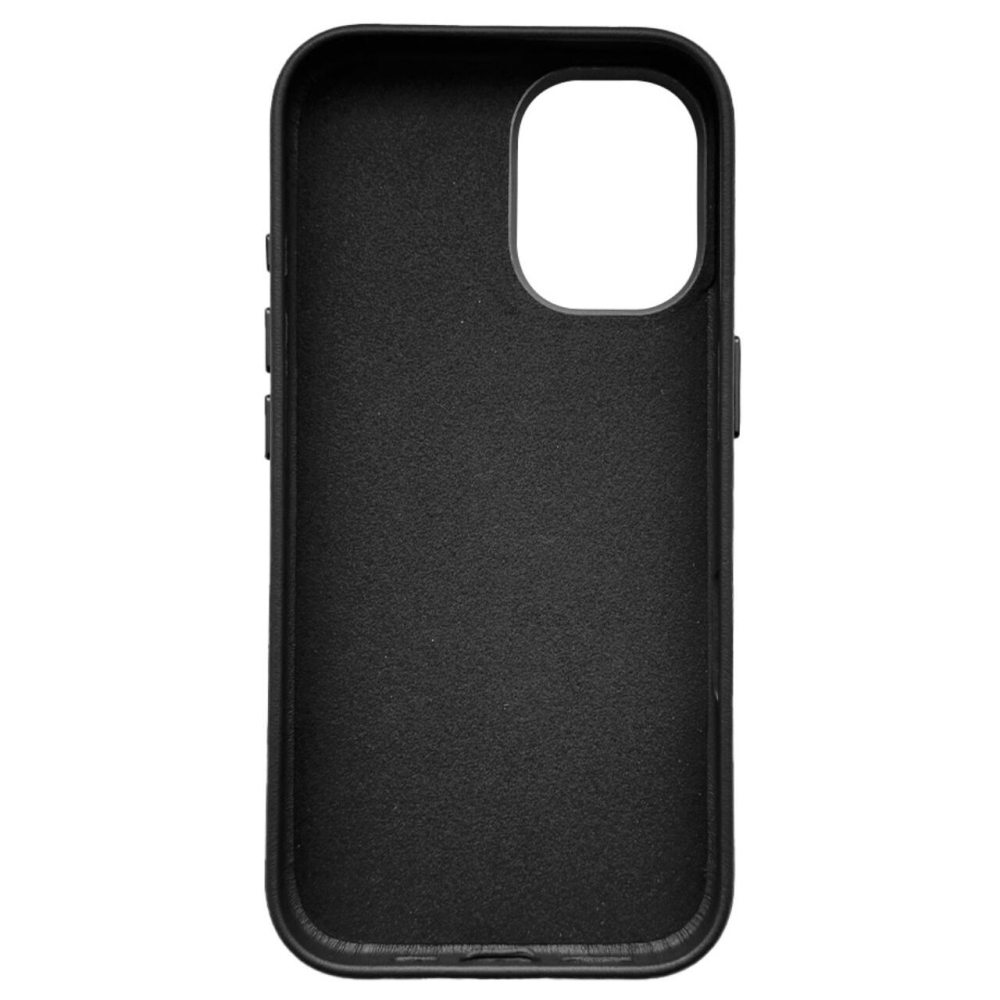 Lemontti Husa Piele MagSafe iPhone 16 Negru [2]