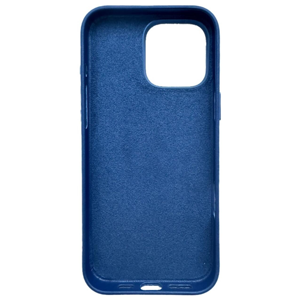 Lemontti Husa Piele MagSafe iPhone 16 Pro Max Albastru [2]