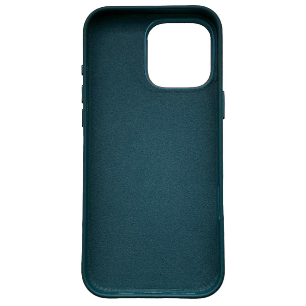 Lemontti Husa Piele MagSafe iPhone 16 Pro Max Verde [2]