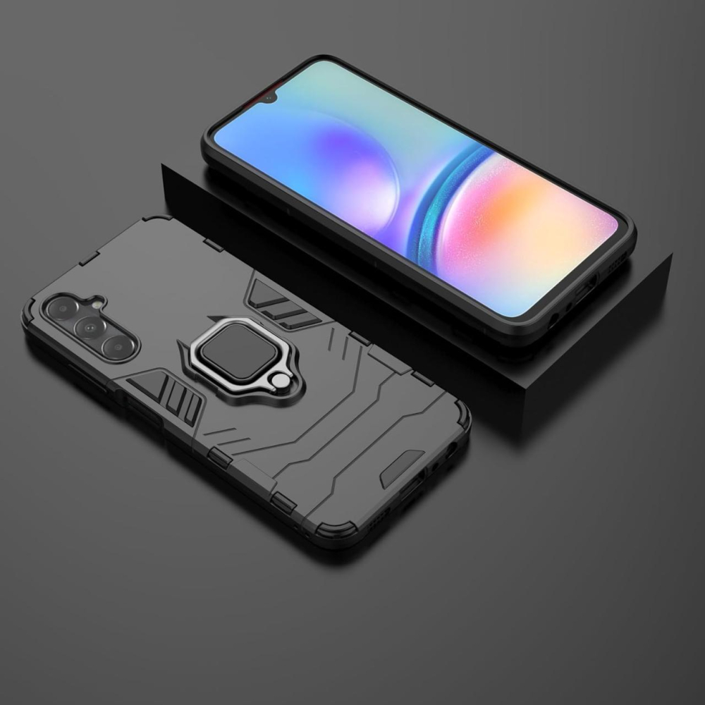 Lemontti Husa Ring Armor Samsung Galaxy A05s Negru [5]