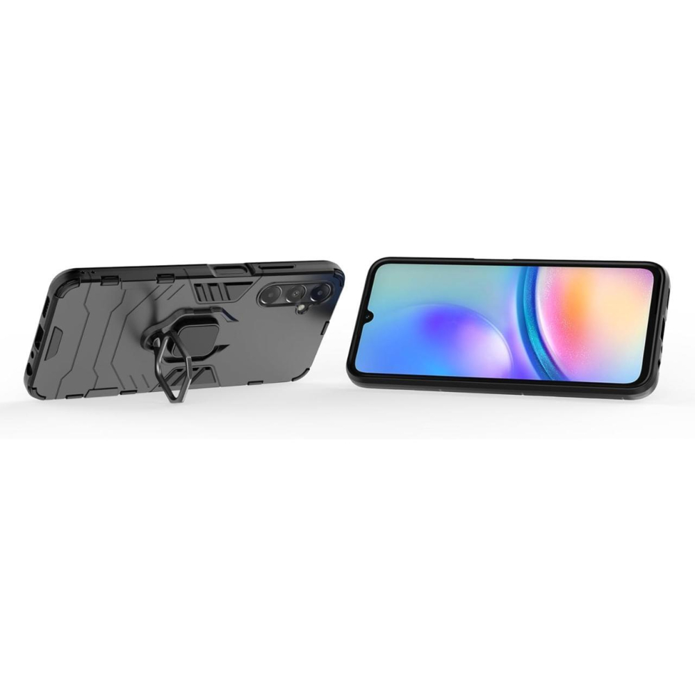 Lemontti Husa Ring Armor Samsung Galaxy A05s Negru [4]