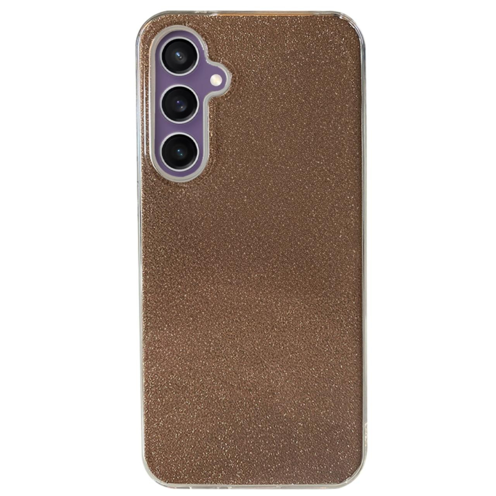 Lemontti Husa Shining Samsung Galaxy S23 FE Transparent / Auriu [2]
